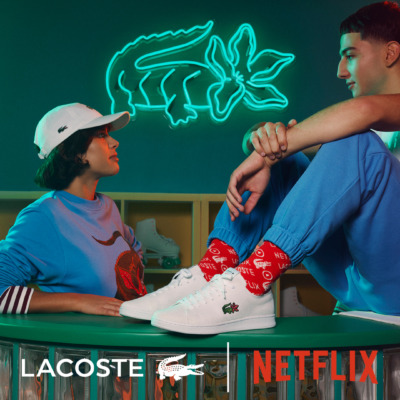 NY BUTIK I RINGSTED OUTLET – LACOSTE X NETFLIX POP-UP